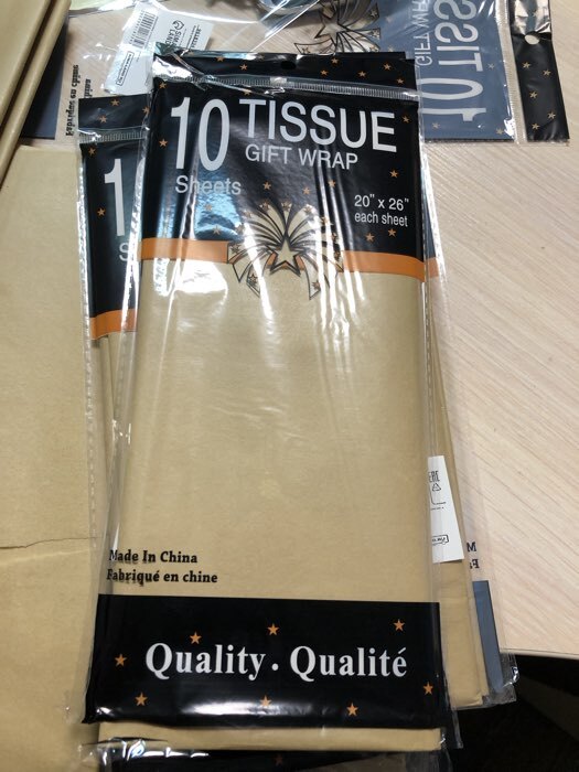 Фотография покупателя товара Бумага упаковочная тишью, белый, 50 см × 66 см - Фото 167