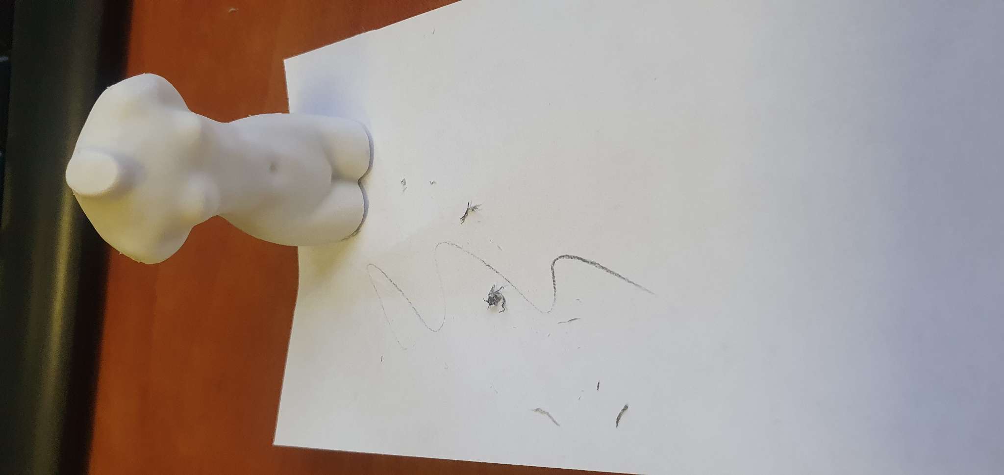 Фотография покупателя товара Ластик фигурный «Венера», каучук - Фото 4