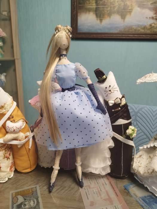 Фотография покупателя товара Набор для шитья. Интерьерная кукла своими руками «Хилари», 43 см - Фото 1