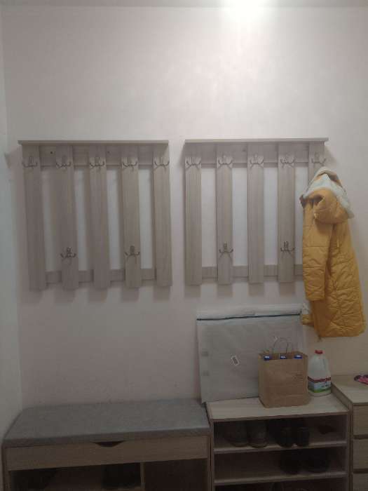 Фотография покупателя товара Крючок мебельный ТУНДРА TKd=024 LIGHT, двухрожковый, золото - Фото 1