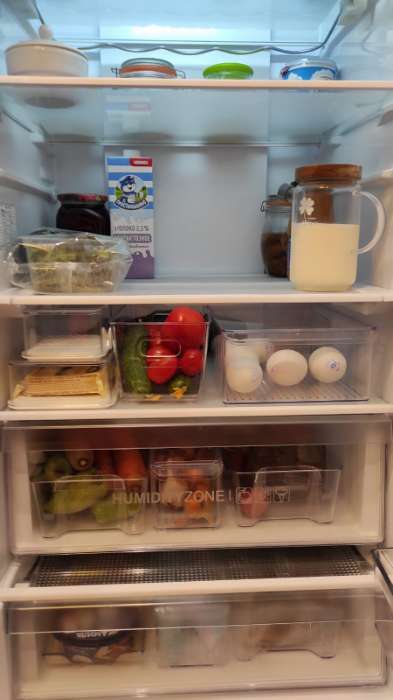 Фотография покупателя товара Контейнер для холодильника с крышкой IDEA, 20×30×10 см, пластик, прозрачный - Фото 1