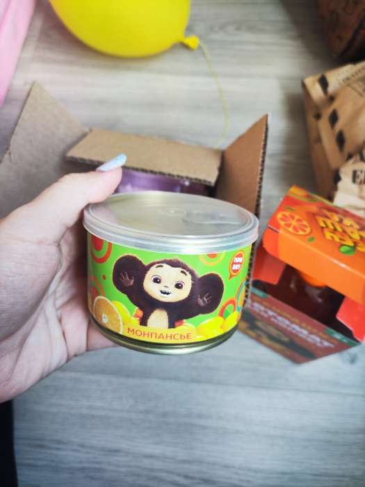 Фотография покупателя товара Леденцы монпансье в консервной банке «С Новым годом», Чебурашка - Фото 4