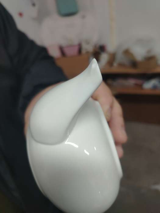 Фотография покупателя товара Заварочный чайник Hanna Knövell, 500 мл, штабелируемый, фарфор, белый - Фото 1