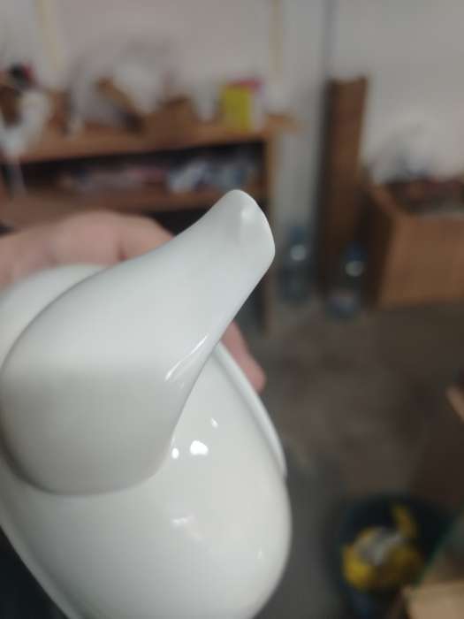 Фотография покупателя товара Заварочный чайник Hanna Knövell, 500 мл, штабелируемый, фарфор, белый - Фото 2