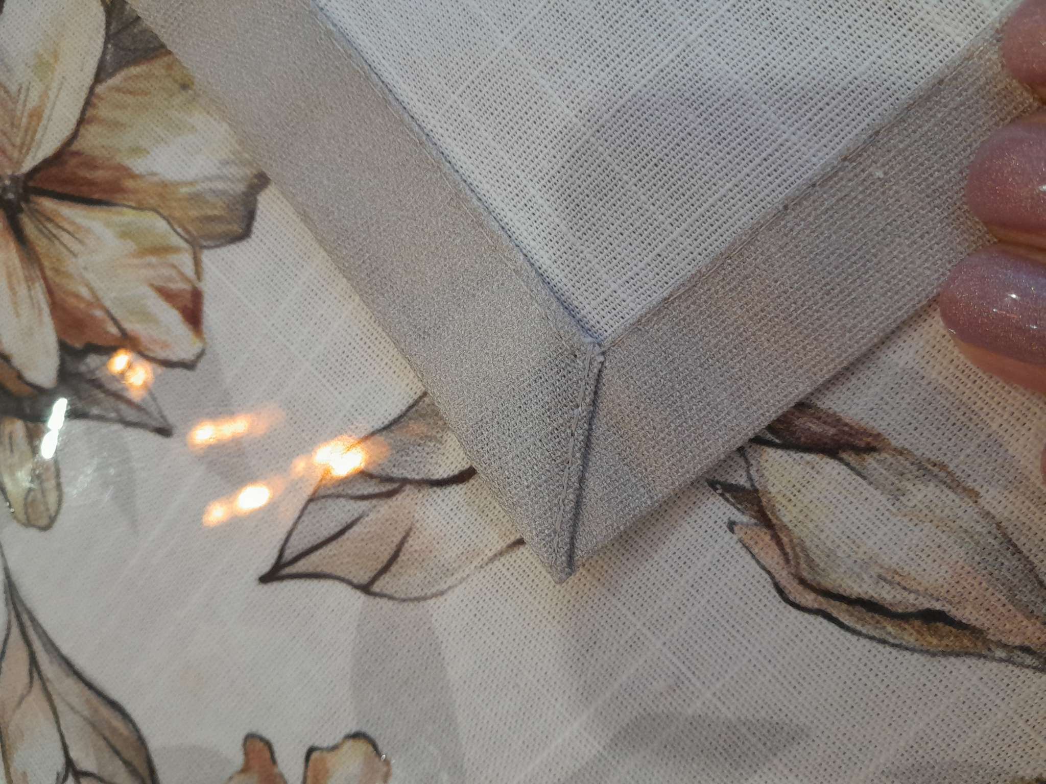 Фотография покупателя товара Скатерть «Этель» Floral mood, 180×147 см, 100 % хлопок, репс 210 г/м² - Фото 2