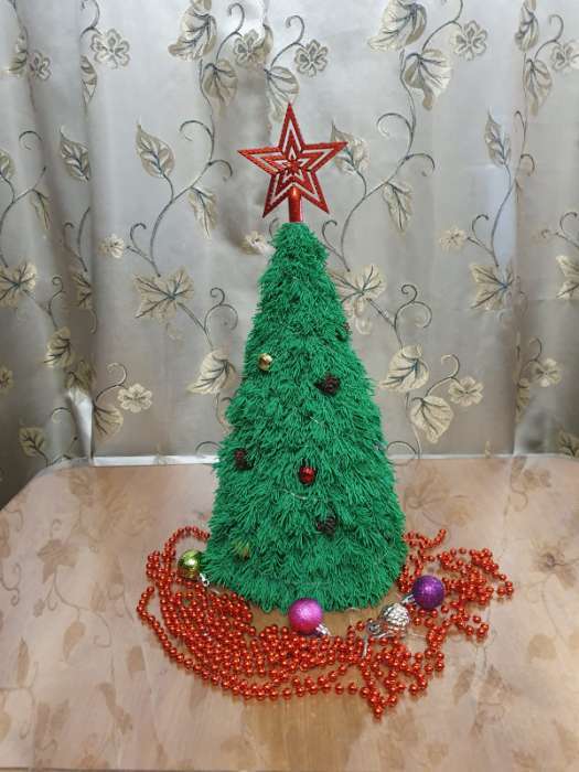 Фотография покупателя товара Ёлочные игрушки «Диско», шары новогодние, d=2 см, набор 24 шт., МИКС - Фото 1