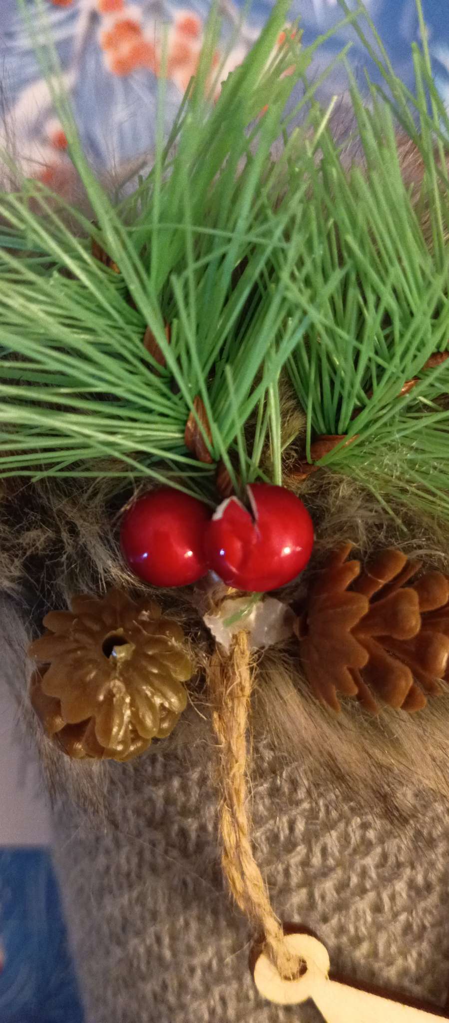 Фотография покупателя товара Конфетница «Сапожок», с деревянным элементом - Фото 2