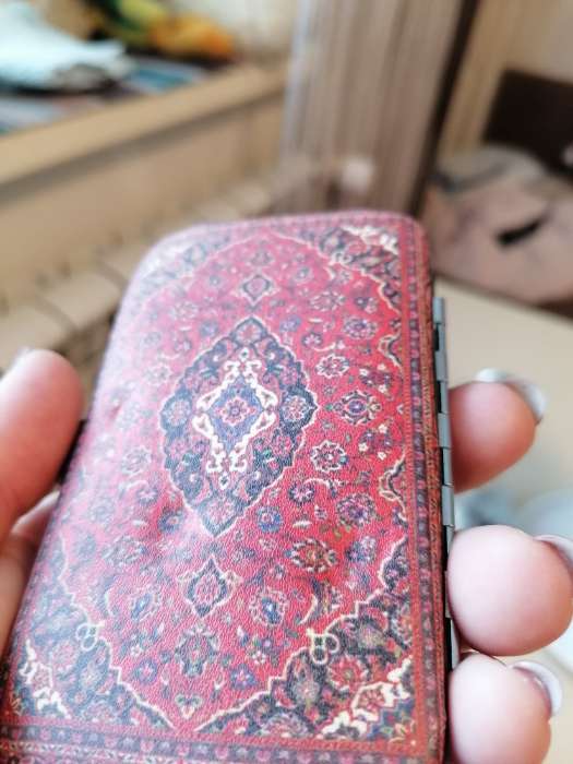 Фотография покупателя товара УЦЕНКА Набор маникюрный «Ковёр», 6 предметов, разноцветный - Фото 3