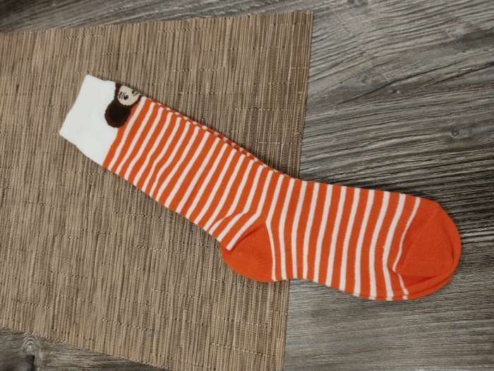 Фотография покупателя товара Гольфы детские KAFTAN Чебурашка, размер 18-20 см, белые - Фото 1