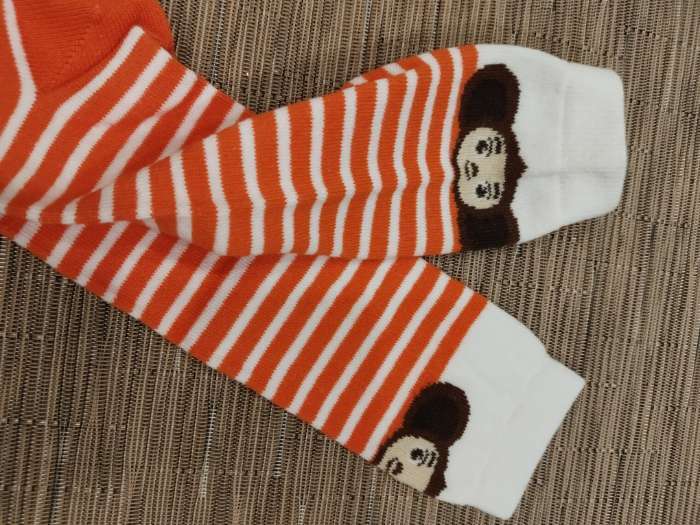 Фотография покупателя товара Гольфы детские KAFTAN Чебурашка, размер 18-20 см, белые - Фото 2