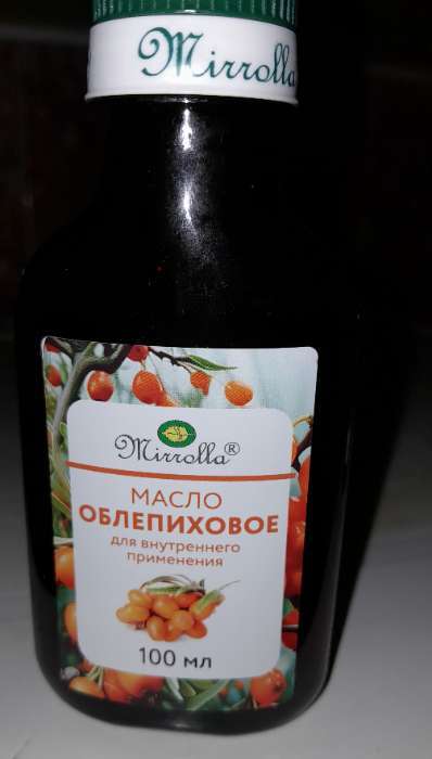 Фотография покупателя товара Масло облепиховое Mirrolla, пищевое, 100 мл - Фото 1