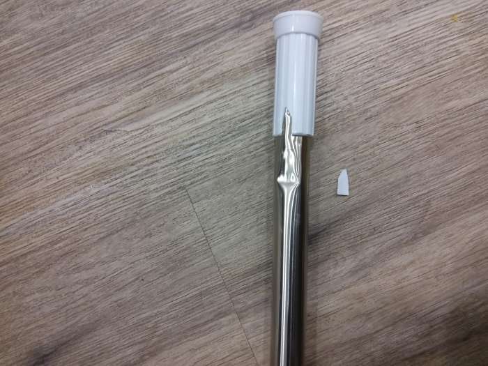 Фотография покупателя товара Карниз для ванной Доляна, телескопический, 140-260 см, стальной - Фото 10