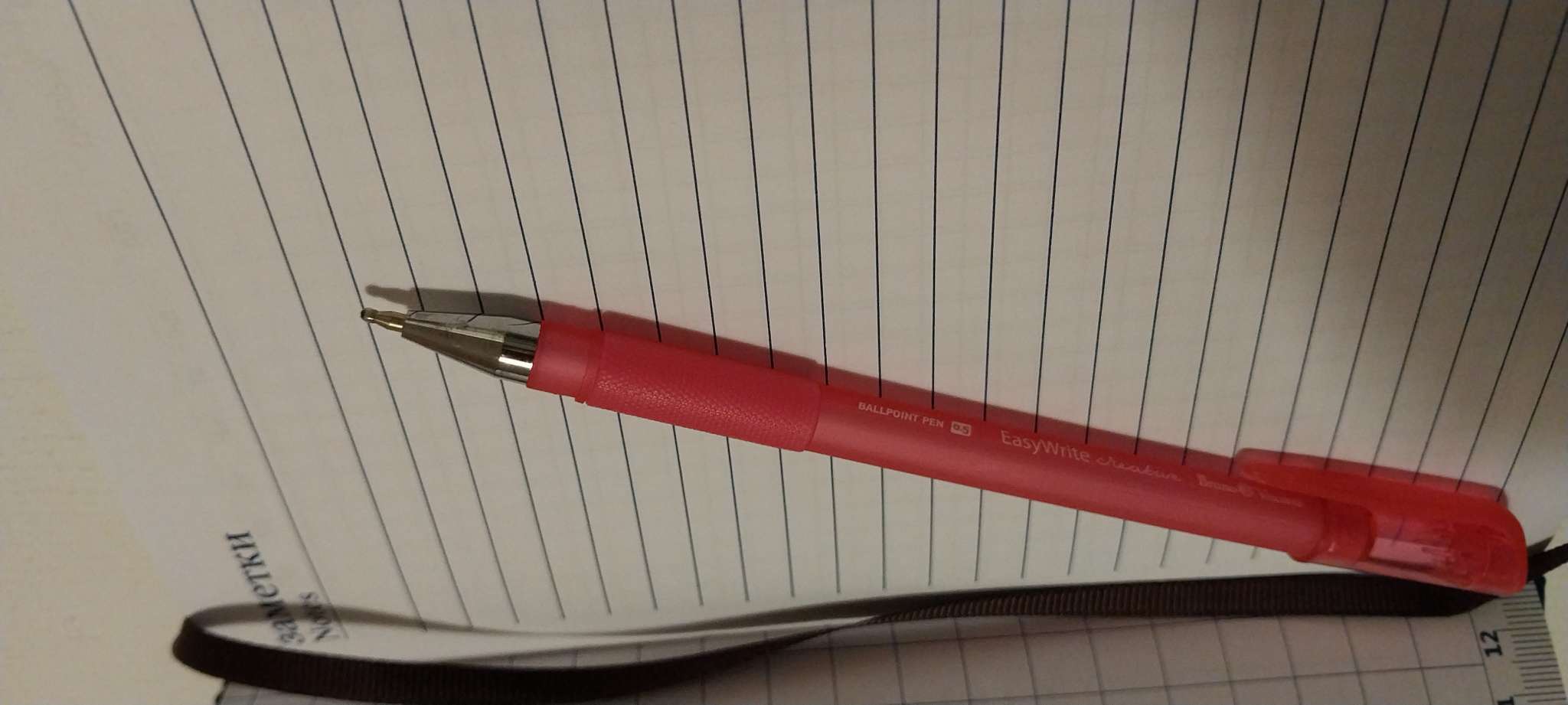 Фотография покупателя товара Ручка шариковая EasyWrite Creative, узел 0.5 мм, синие чернила, матовый корпус Silk Touch, МИКС - Фото 1