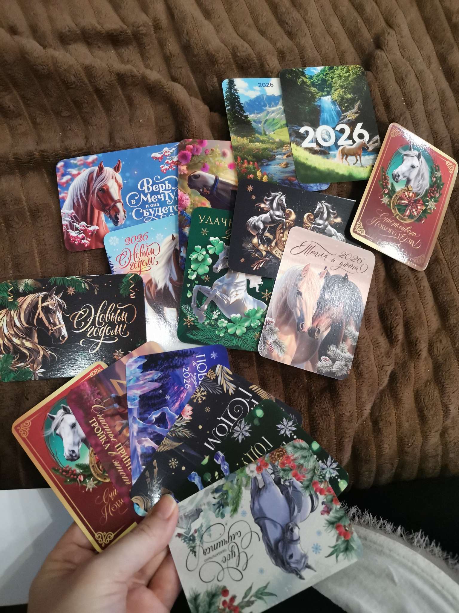 Фотография покупателя товара Календарь карманный 2026 «С Новым годом» - Фото 2