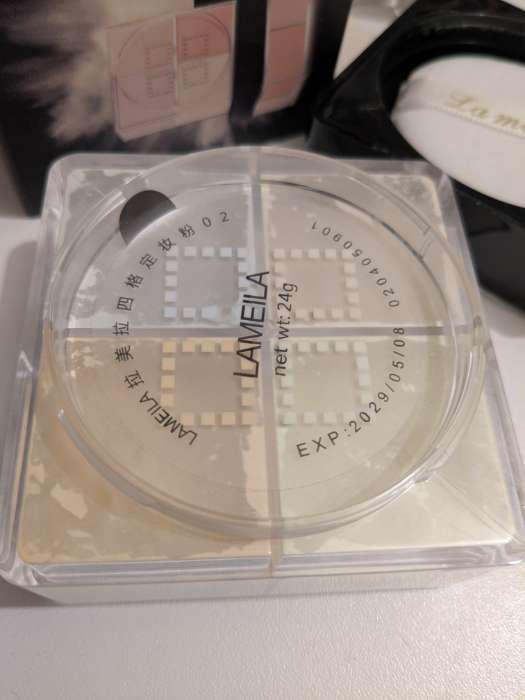 Фотография покупателя товара Пудра рассыпчатая LAMEILA тон 2 - Фото 2