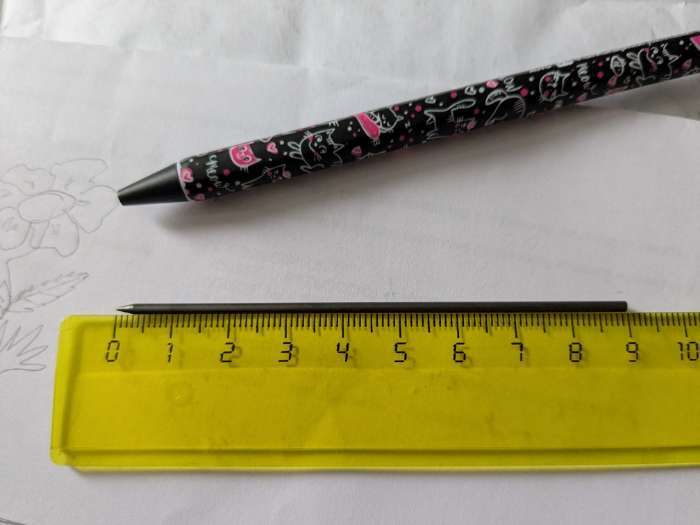 Фотография покупателя товара Карандаш механический цанговый 2.0 мм FunGraphix «Чёрные котята», НВ, шестигранный, пластиковый корпус, с точилкой - Фото 2