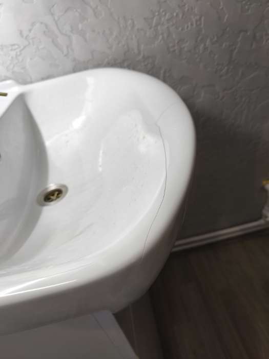 Фотография покупателя товара Комплект мебели для ванной: тумба «Стандарт 60», раковина «Грация 60», 600×463×860 мм, цвет белый - Фото 4