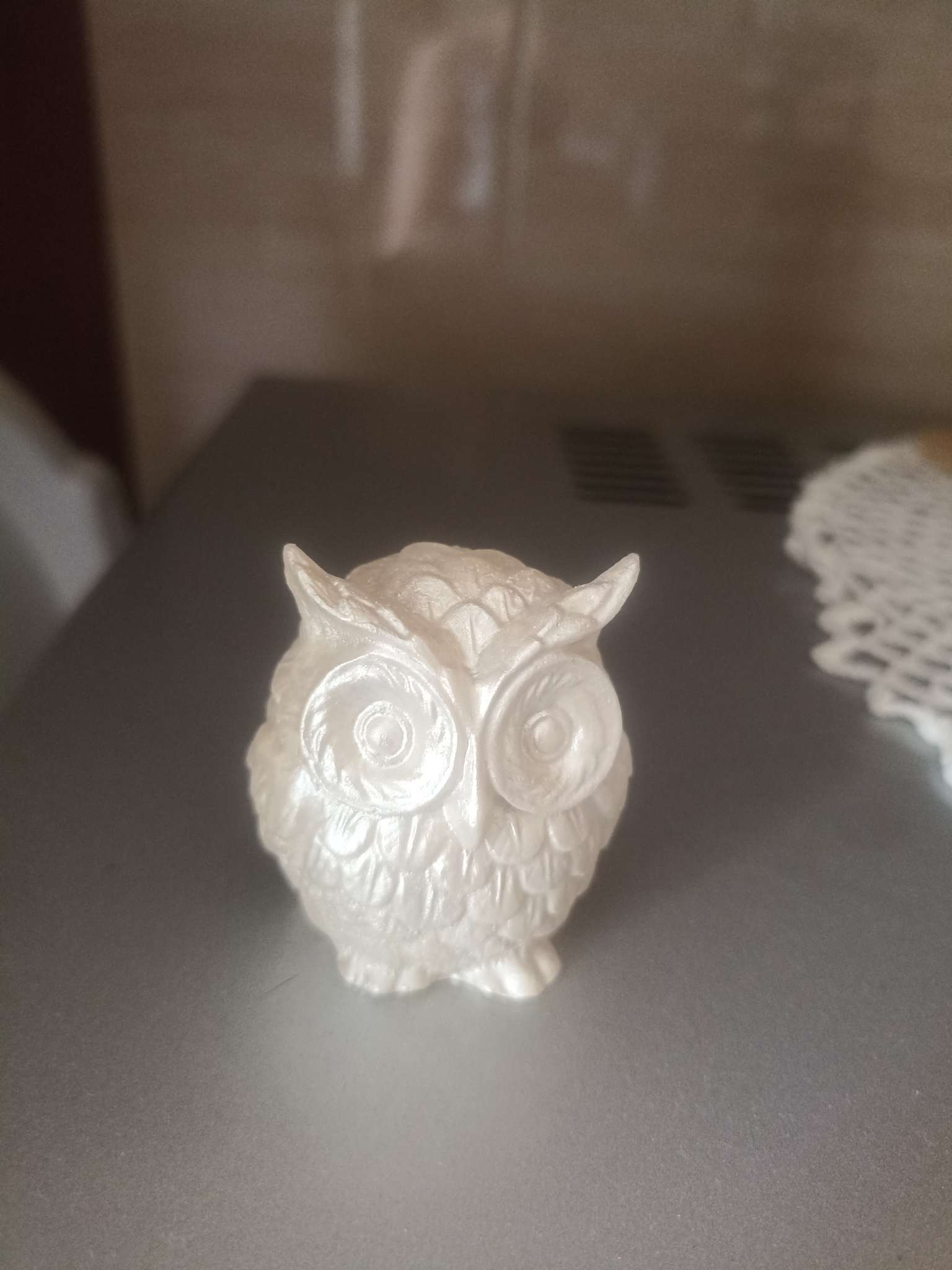 Фотография покупателя товара Молд для заливки 3D Доляна «Совёнок», силикон, 5×5.5 см, розовый - Фото 2