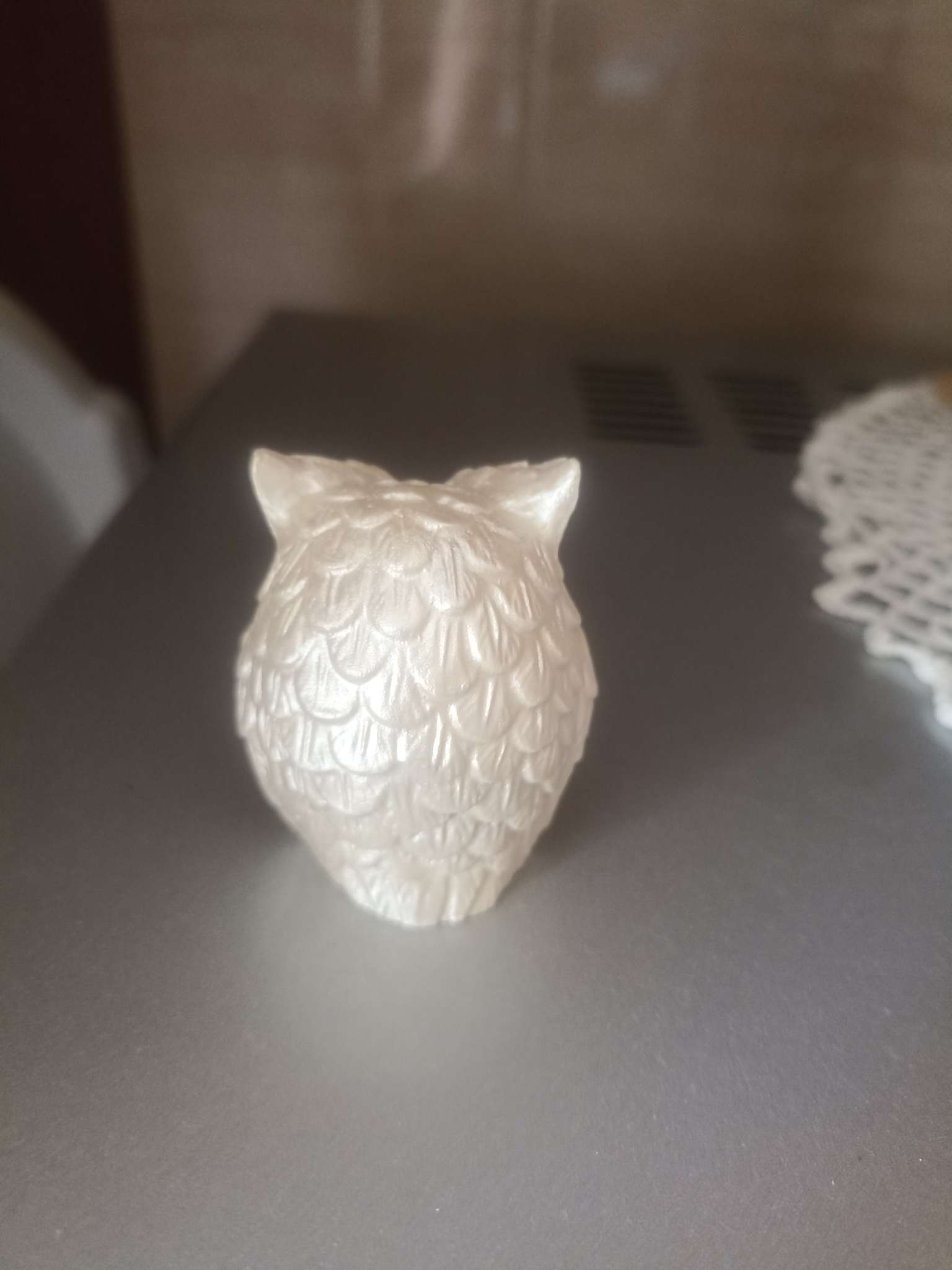 Фотография покупателя товара Молд для заливки 3D Доляна «Совёнок», силикон, 5×5.5 см, розовый - Фото 1