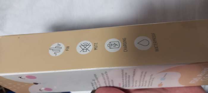 Фотография покупателя товара Вибратор массажный, 10 режимов, 22×3 см, USB, голубой - Фото 5