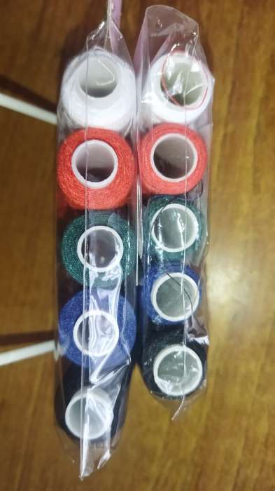 Фотография покупателя товара Нитки «Пастель», 40/2, 200 м, набор 5 шт., разноцветные - Фото 1