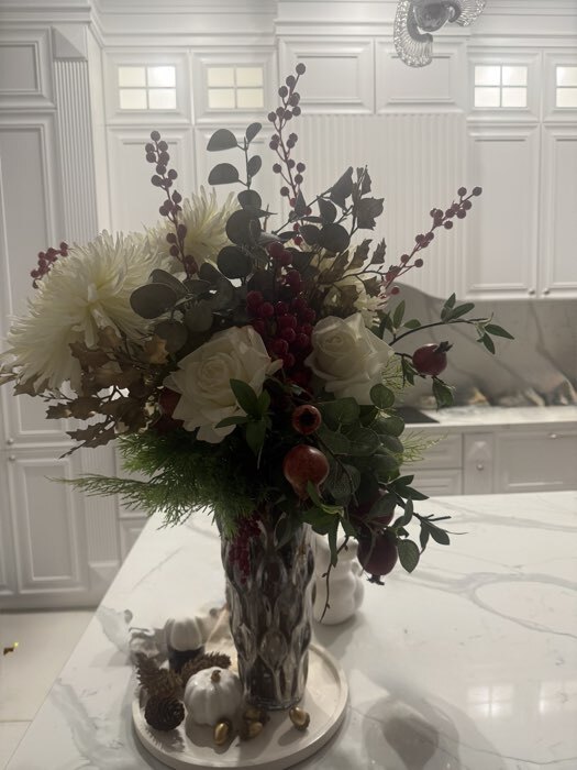 Фотография покупателя товара Декор ветка «Веточка калины», 1×75 см - Фото 2