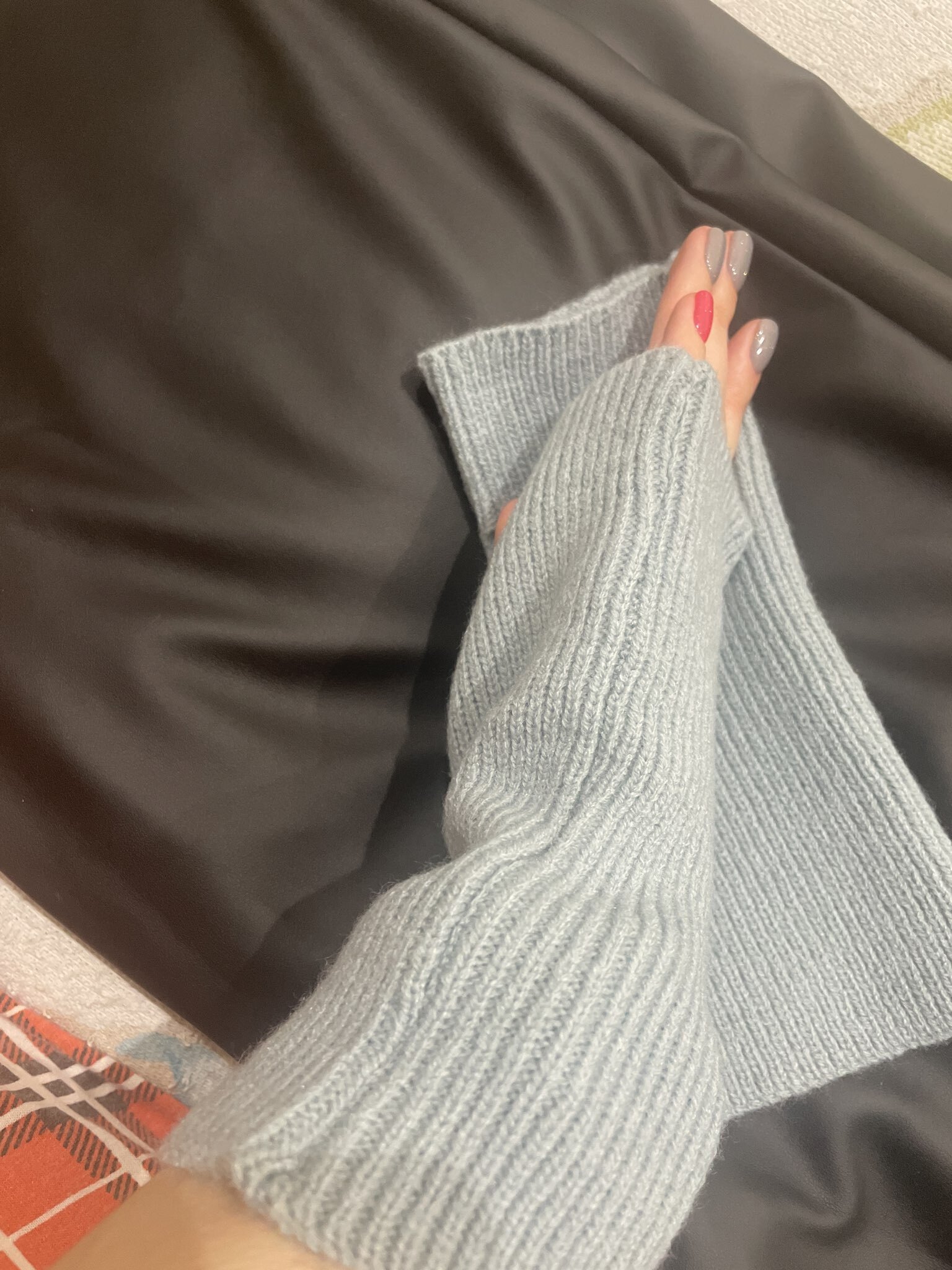 Фотография покупателя товара Митенки женские MINAKU, цвет коричневый, 18 см - Фото 3