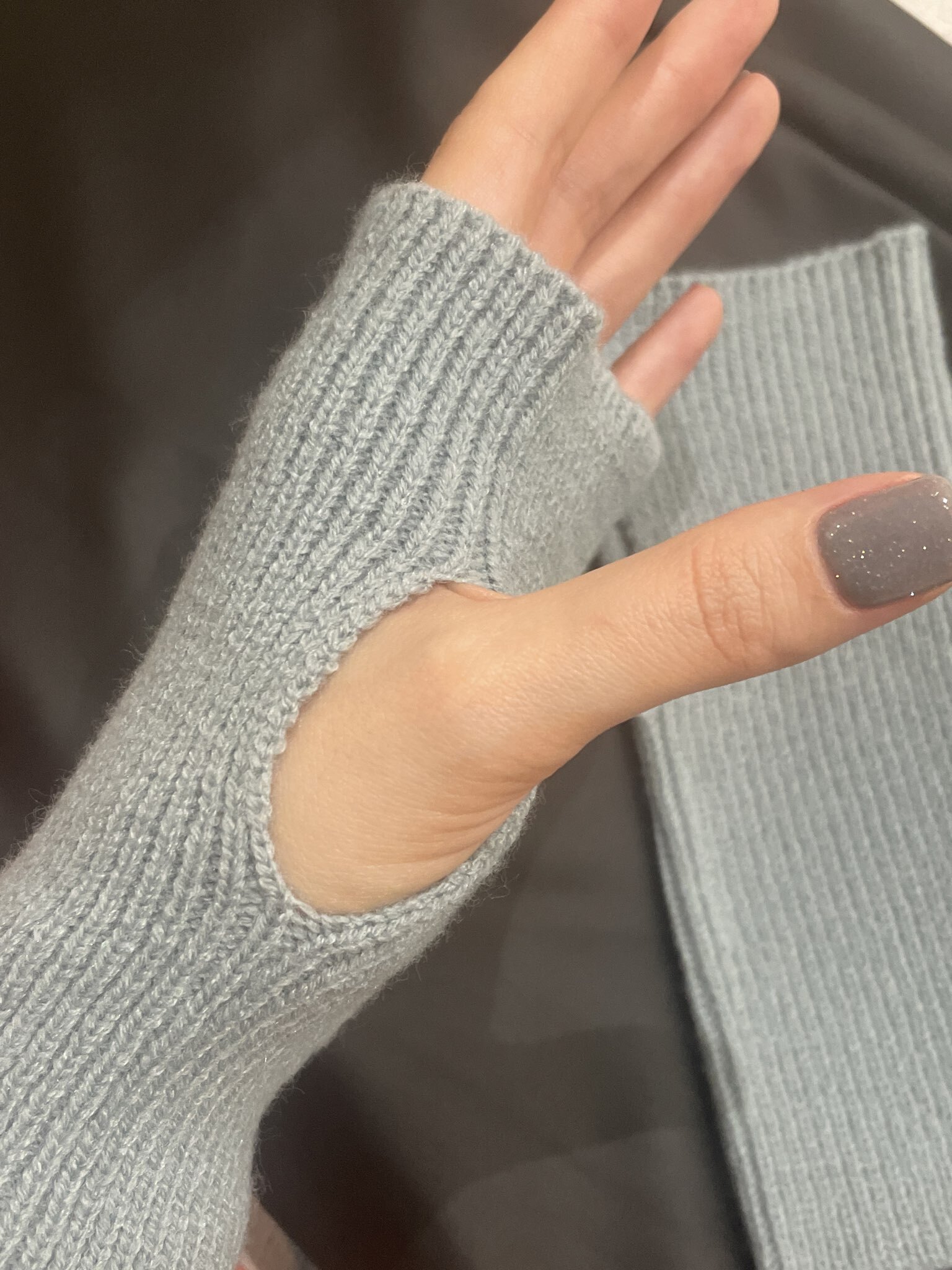 Фотография покупателя товара Митенки женские MINAKU, цвет коричневый, 18 см - Фото 5