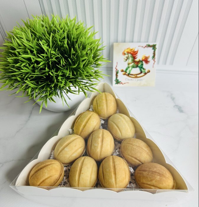 Фотография покупателя товара Коробка для печенья, белая, 10.5×20×3 см - Фото 1