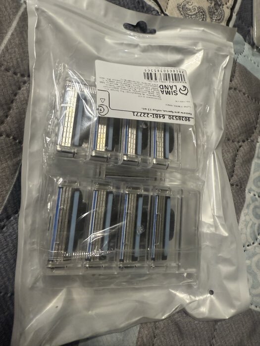 Фотография покупателя товара Сменные кассеты для бритья, 12 шт. - Фото 2