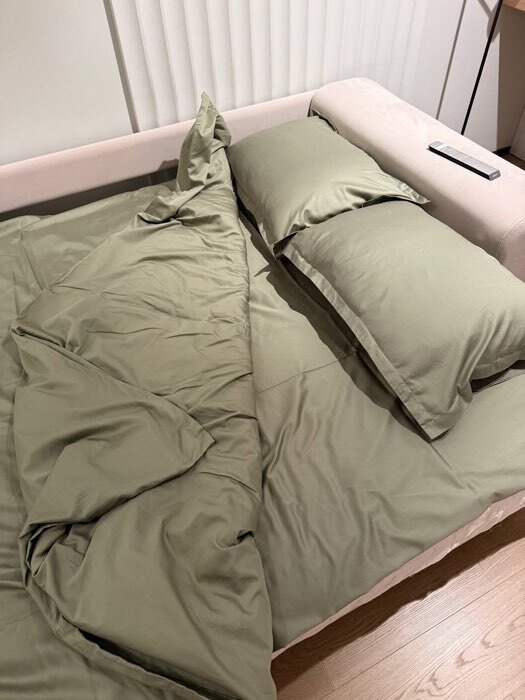 Фотография покупателя товара Пододеяльник 1.5-спальный «SL Home. Олива», 150×220 см, сатин - Фото 1