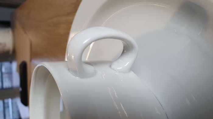 Фотография покупателя товара Чашка фарфоровая для бульона «Уют», 470 мл, d=11,8 см
