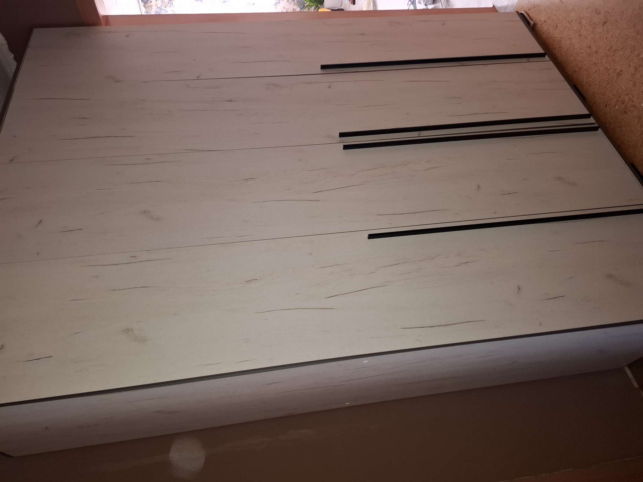 Фотография покупателя товара Шкаф трёхстворчатый «Норд», 1200×510×2236 мм, цвет дуб крафт белый - Фото 2