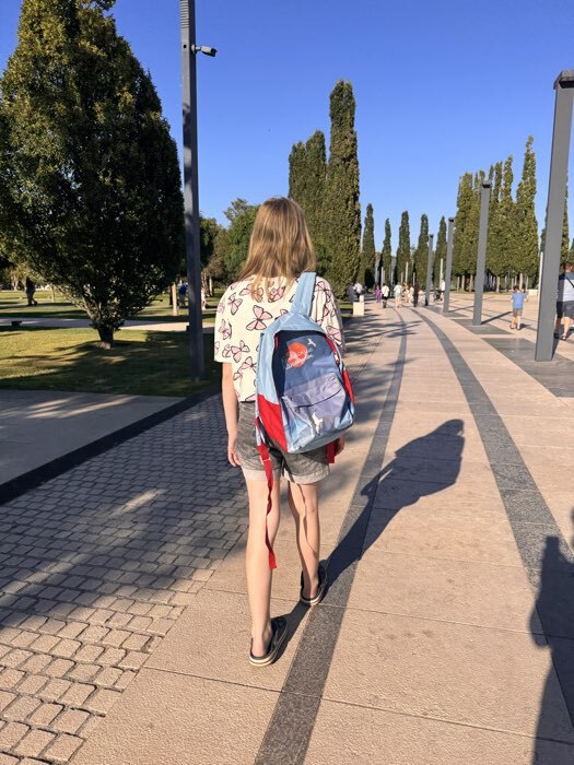 Фотография покупателя товара Рюкзак «Крым» Putin team, 29×13×44 см, отд на молнии, н/карман, голубой - Фото 1