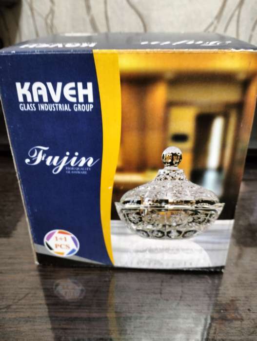 Фотография покупателя товара Сахарница FUJIN, 510 мл, стекло, прозрачная - Фото 4