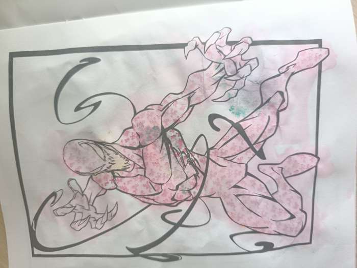 Фотография покупателя товара Раскраска водная «Человек - Паук», 12 стр., 20×25 см, Марвел - Фото 1