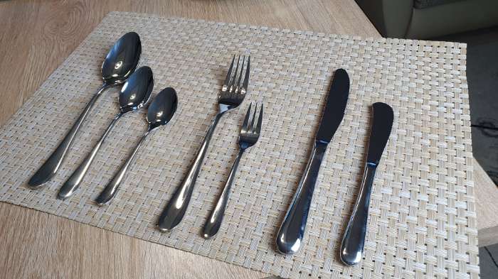 Фотография покупателя товара Нож Stella, h=22 см, цвет серебряный - Фото 3