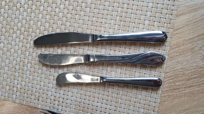 Фотография покупателя товара Нож Stella, h=22 см, цвет серебряный - Фото 2