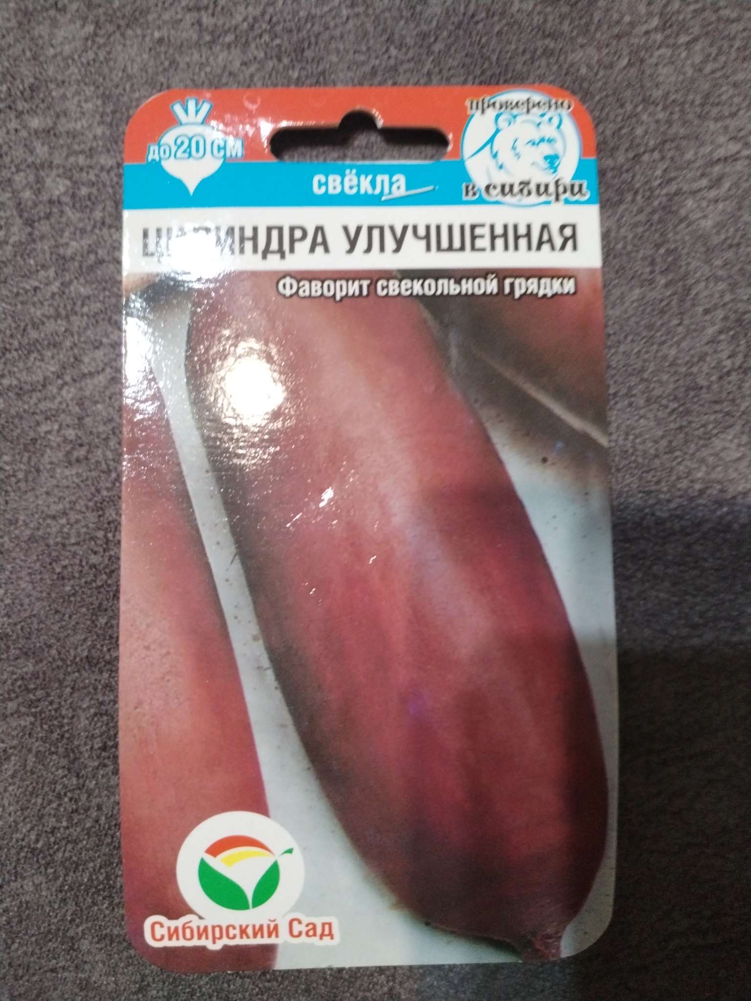 Фотография покупателя товара Семена Свекла "Цилиндра улучшенная", 2 г - Фото 1