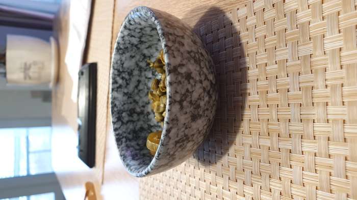 Фотография покупателя товара Соусник фарфоровый Magistro «Гранит», d=11,5 см - Фото 2