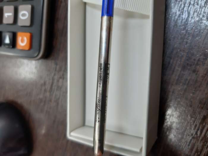 Фотография покупателя товара Ручка шариковая Parker Jotter Core Stainless Steel CT M, корпус из нержавеющей стали, серебристый матовый, синие чернила - Фото 1