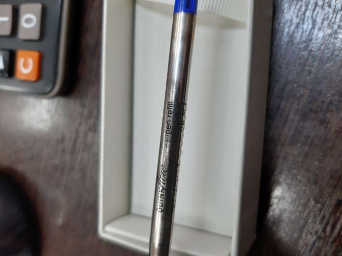 Фотография покупателя товара Ручка шариковая Parker Jotter Core Stainless Steel CT M, корпус из нержавеющей стали, серебристый матовый, синие чернила - Фото 2