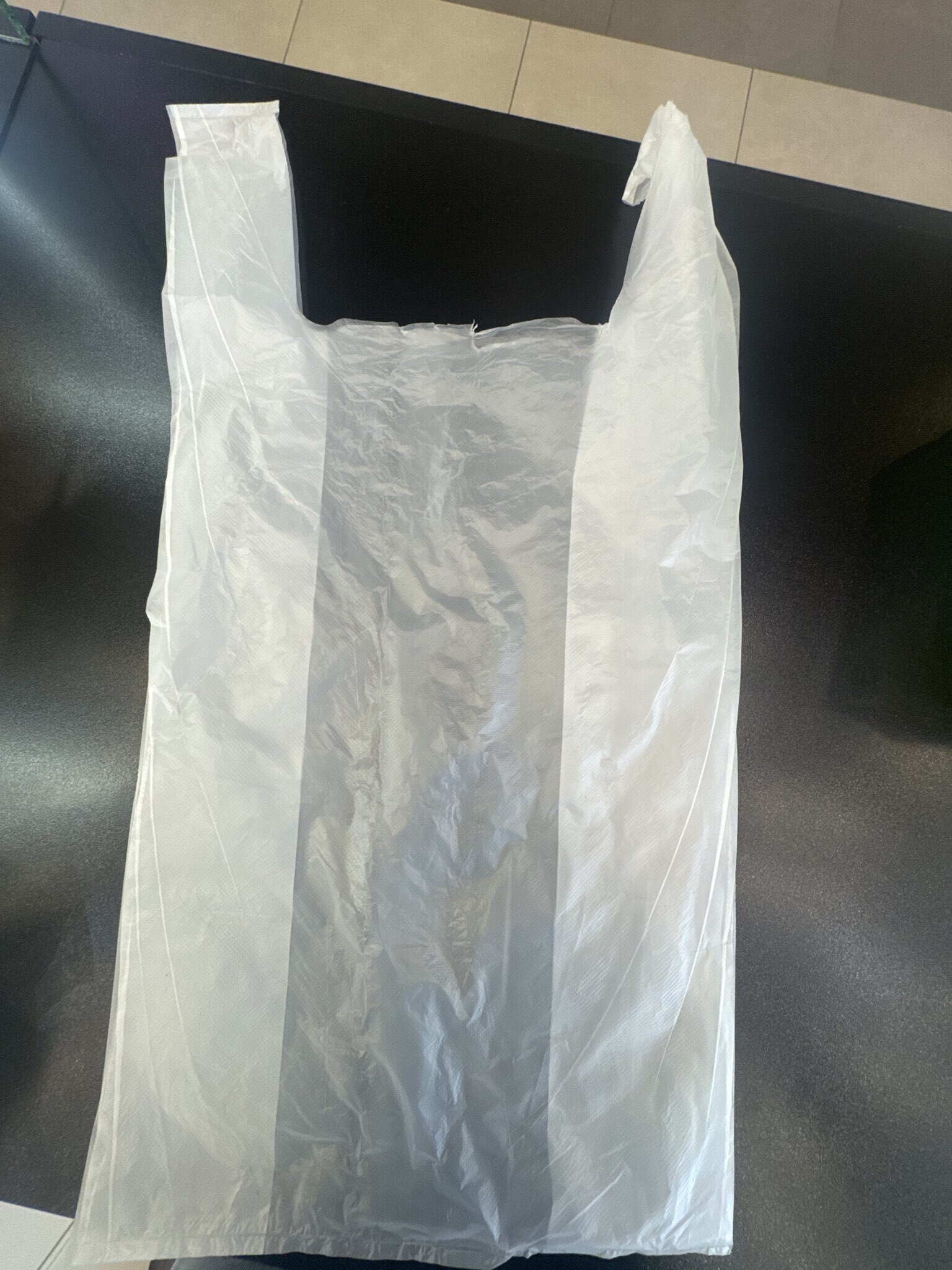 Фотография покупателя товара Пакет «Белый», полиэтиленовый, майка, для магазинов, фасовки, упаковки, 30×60 см, 15 мкм - Фото 5