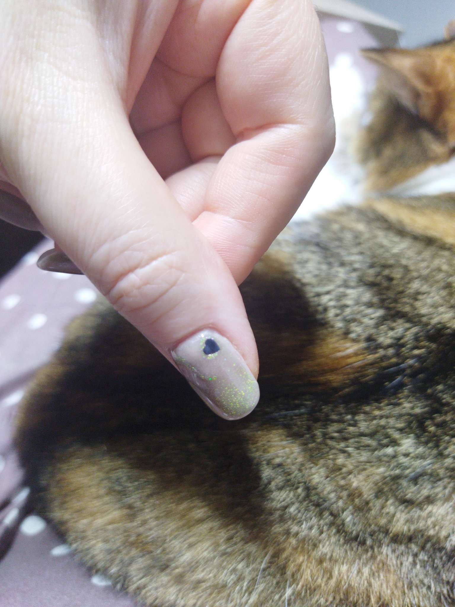 Фотография покупателя товара Пайетки для декора «Сердечки», белые - Фото 1