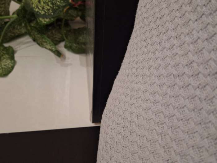 Фотография покупателя товара Плед «Этель» Waffle, 220×240 см, серый, 340 г/м² - Фото 1