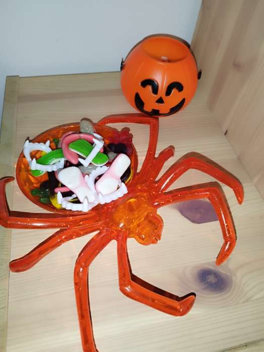 Фотография покупателя товара Конфетница на Хеллоуин «Тыква» - Фото 1