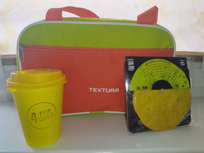 Фотография покупателя товара Сумка для обуви TEXTURA, на молнии наружный карман, размер 33×10×20 см, серая/морская волна - Фото 1