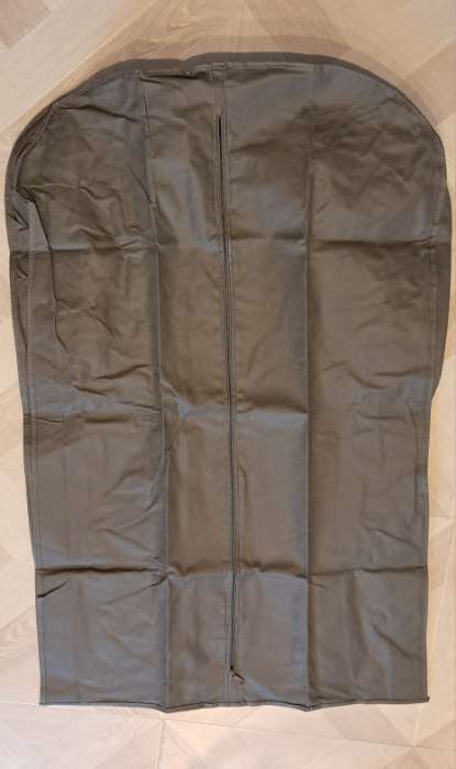 Фотография покупателя товара Чехол для одежды зимний, 120×60×10 см, спанбонд, серый - Фото 1