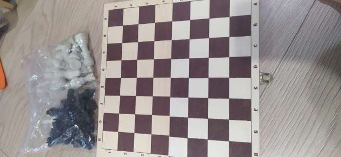 Фотография покупателя товара Шахматы "Классические" 30 х 30 см, король h-7.8 см, пешка h-3.5 см