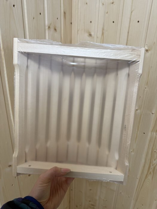 Фотография покупателя товара Абажур для бани и сауны «Кинжал», липа, настенный, угловой, «Добропаровъ» - Фото 8